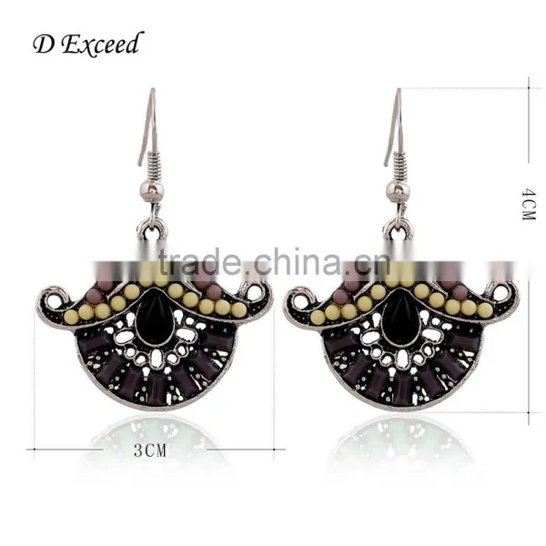 Wholesale Jewelry Promotional Gifts Ethnic Bohemian Native Beaded Dangle Earrings Fancy Bead Drop Earrings photo-6