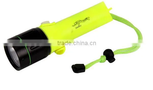 Hot Sales Factory Supply Rechargeable Waterproof Torch Light T6 LED Diving Powerful Led Flashlight photo-2