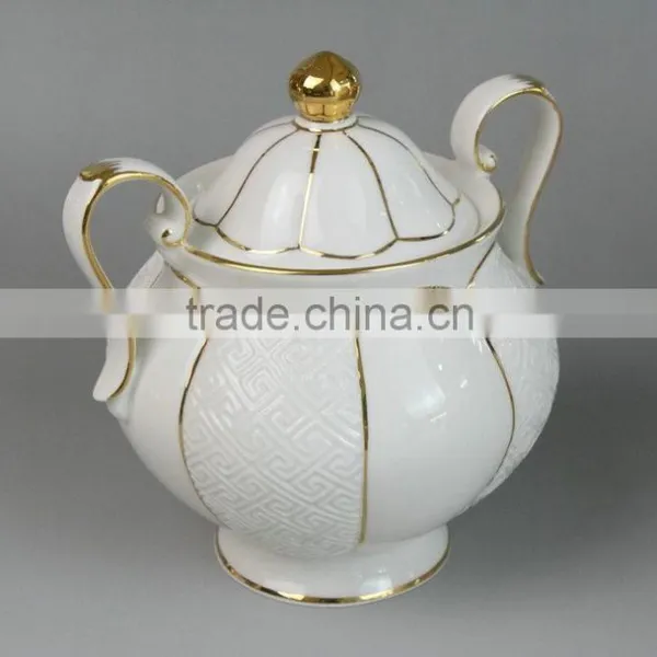 China Wholesale Antique Ceramic Jar, Ceramic Jars White for Sugar photo-2