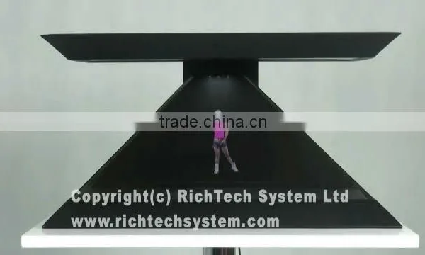 2015 Best Product Richtech 3D Hologram Display 3 Sides Showcase photo-6