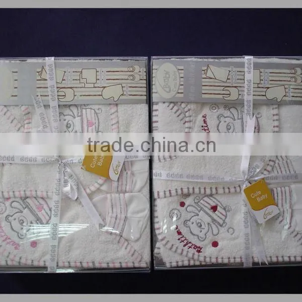 Towel Baby Clothes Gift Set Box Packing 6pcs Set