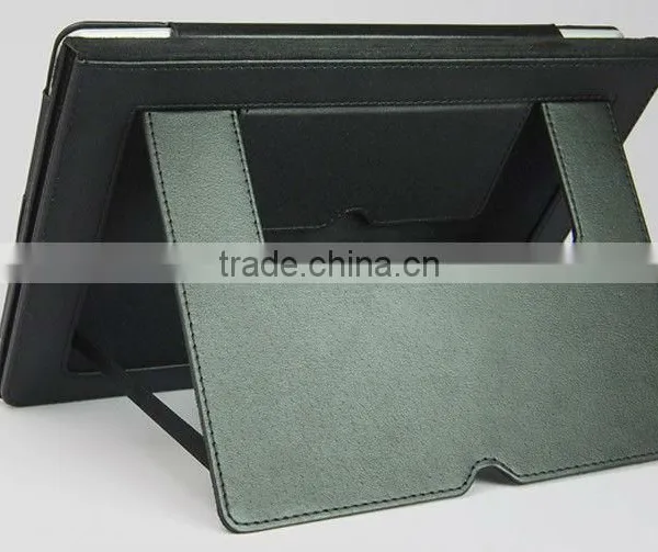 Fashionable Design pu Leather Flip Cover Pouch Case for Ipad 5