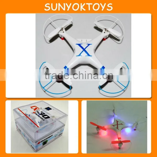 2014 Colorful Quadcopter 2.4G 4CH RC 3D Quadcopter WITH 6-AXIS GYRO Remote Control UFO, Quad Copters Helicopter