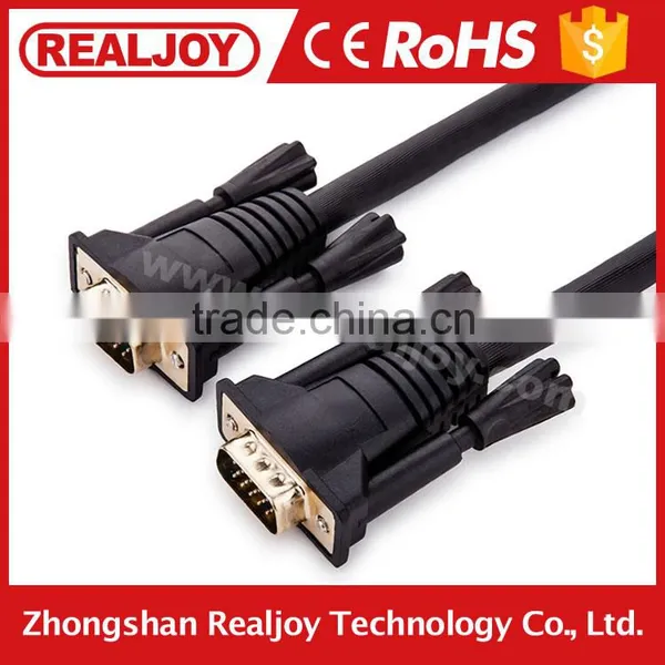 3m High Speed 15pins 3+6 Male to Male for PC TV Computer Wires VGA Cable