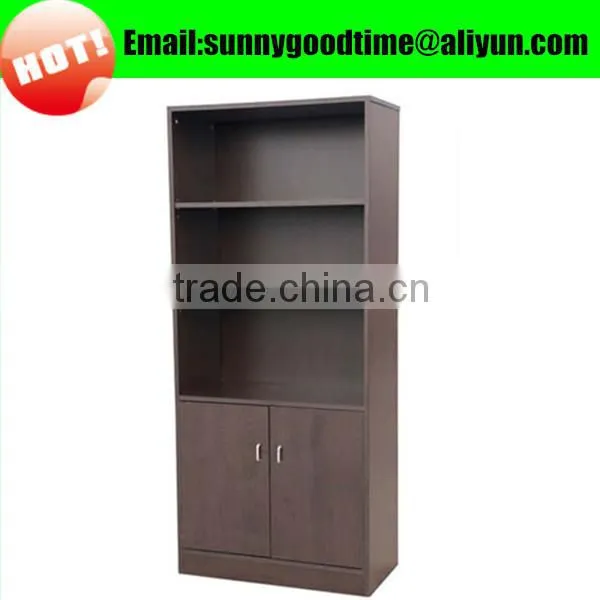 Wooden Office Book Rack With Doors