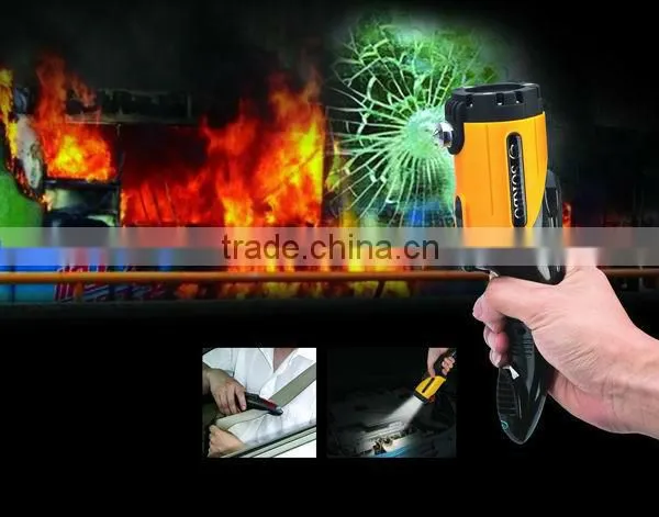 Hot Selling Useful Multifunction Auto Hammer With Seatbelt Cutter and Emergency Light and Car Alarm photo-5