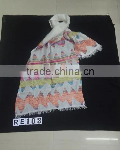COTTON LINEN SCARVES