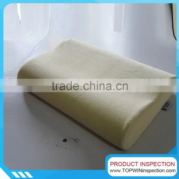 Third Party Inspection Services Memory Foam Pillow