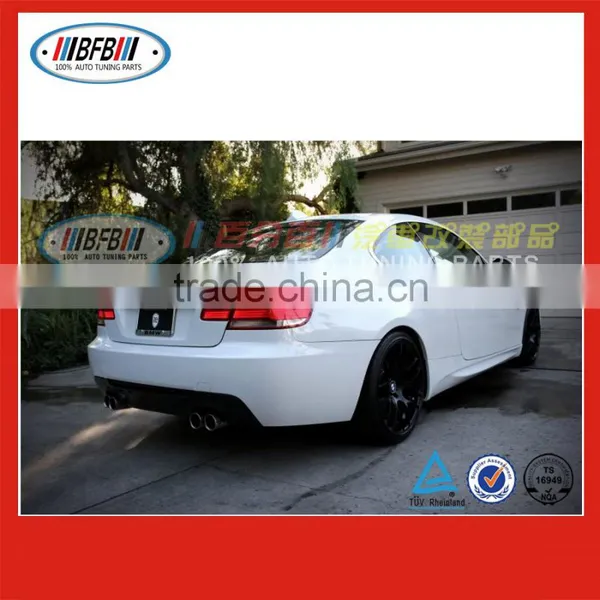 Auto Black Carbon Fiber 3 Series M3 Style E92 For Bmw Spoiler Lip Rear 2006-2012 photo-3