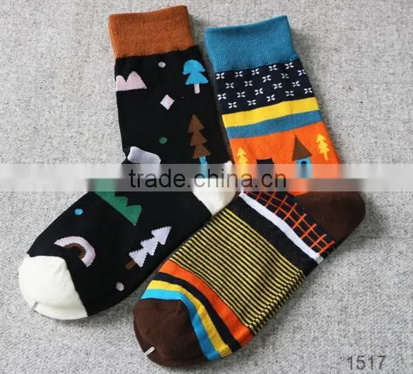 Cheap Young Man Fashion Camo Design Sublimation Printing Socks photo-5