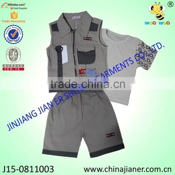 2015 New Summer Baby Cloth Wholesale 3pec Set photo-2