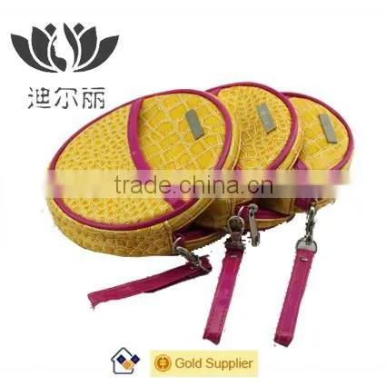 Mini Round Leather Coin Purse photo-6