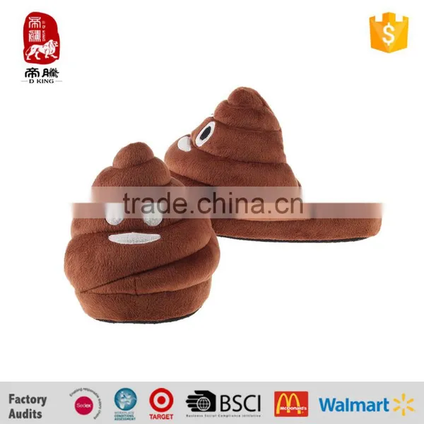 New Design Customized OEM Plush Emoji Slipper Toy Manufacturer China photo-4