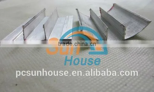 Aluminium Connector for Polycarbonate Sheet Installation photo-4