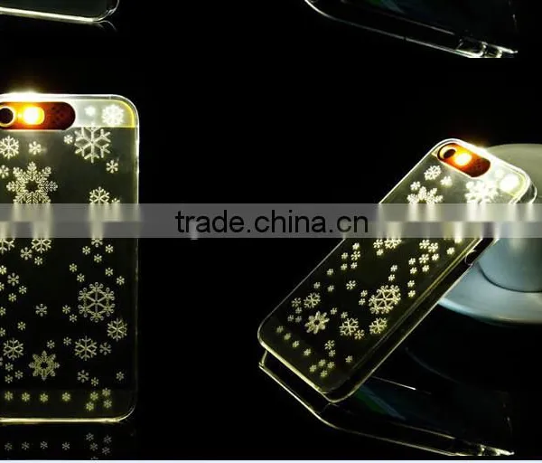 LED Light Flash TPU+PC Hybrid Phone Case for IPhone 6 Iphone 5S Light Phone Cases photo-5