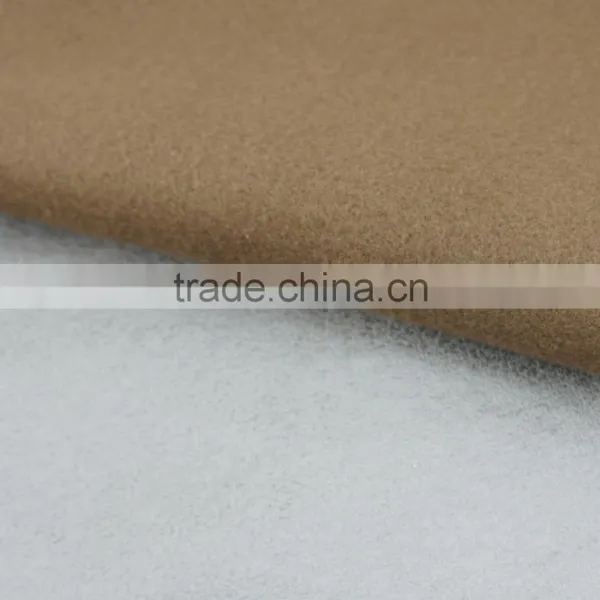 Breathable Bronzed Suede Fabric Boned With Fleece Buy Direct From China photo-3