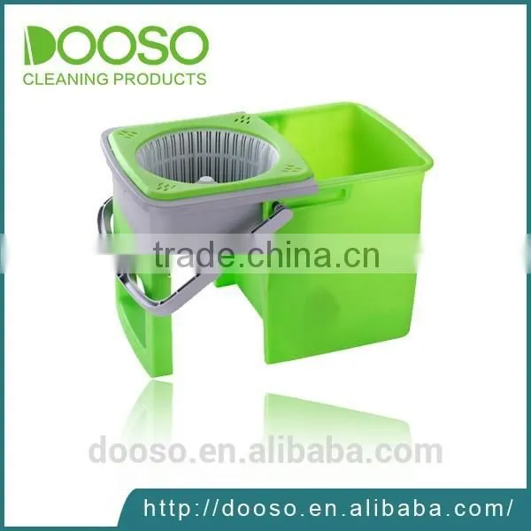 Deluxe Compact Folding Spin Mop - Microfiber Mop With Bucket for Hardwood Floor and Dust - Foldable photo-2