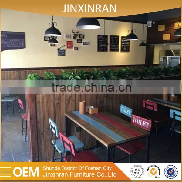 Wholesale High Quality Wood Furniture Chinese Restaurant Hot Pot Table photo-3