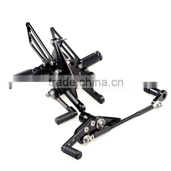 CNC Alloy Aluminum Adjustable Motorcycle Rearsets Rear Set For Honda CBR600RR CBR1000RR CBR900RR photo-3