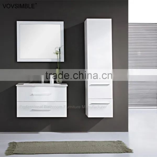 Whosale Factory Price China Cheap Modern Double Sink Bathroom Vanity photo-6