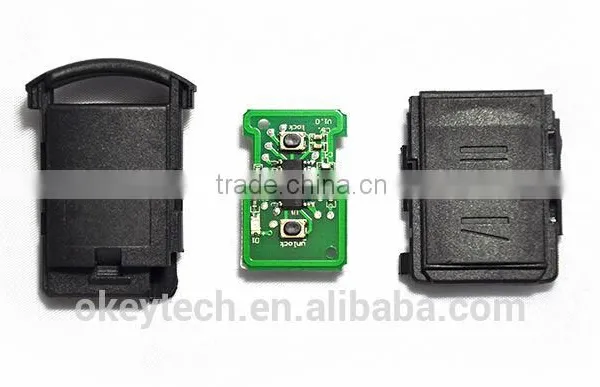 Opel Corsa Key 2 Buttons Remote Key 433MHZ for Opel Corsa photo-2