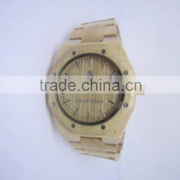 100% Natural Wood Watch Red Sandal Wood Unisex Style Japan Movement Water Proof Natural Wood Watch photo-3