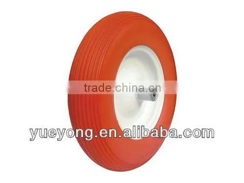 4.00-8PU Foam Wheel/ Polyurethane Wheel/flat Free Wheel