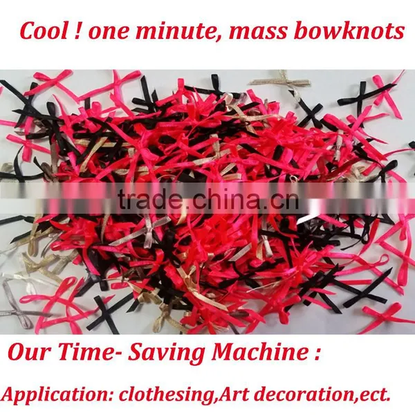 High Efficiency For Machine Mass Production Polyester Ribbon Bowknot photo-3
