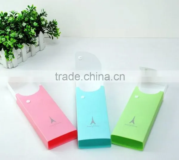 New Products for 2015 Pink Plastic pp Pencil Box ,pp Pencil Case for Students Made in China Suppliers and Manufactures photo-2