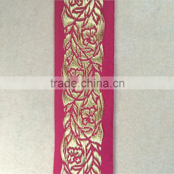 2016 Factory Wholesale Jacquard Ethnic Ribbon Trim photo-3