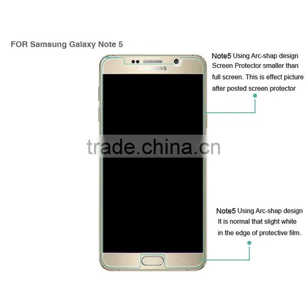 Mobile Phone Use 9H 2.5D Screen Protector Touch Glass Tempered Glass For Samsung Galaxy Note 5 Protective Film photo-2