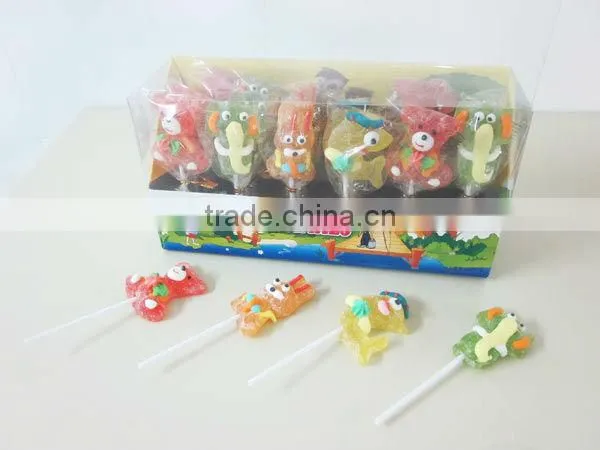 Halal Fruit Jellypop Candy Gummy Animals photo-2