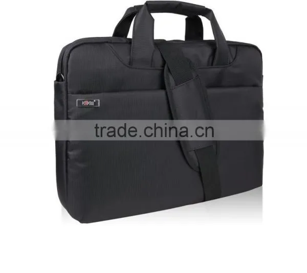 HOT SELLING BUBM Office Worker Durable Metal Zipper 15'' MAN BLACK Laptop Bag Wholesale photo-3