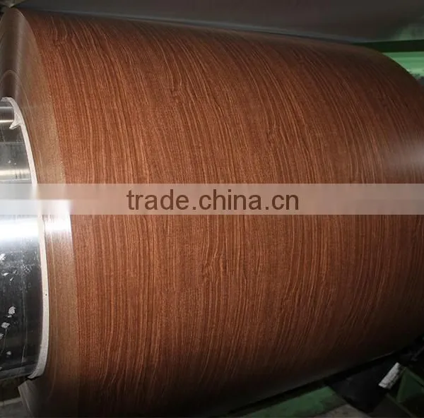 Wood Pattern PVC Coated Sheet for Furniture photo-3