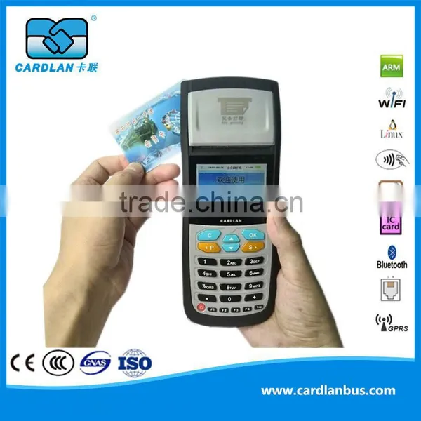 13.56MHz Contactless Mifare Reader for Handheld POS Terminal with CDMA and WIFI