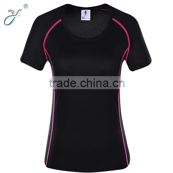 Wholesale Fly Dry Short Sleeve Women T Shirt photo-3