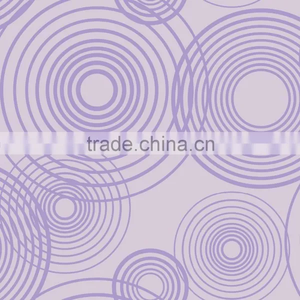 Pvc Circle Design Wallpaper Supplied by Chinese Manufacturer photo-3