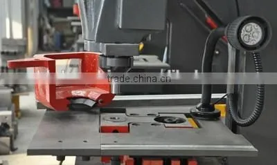 Equal Angle Hydraulic Punch & Shear Steel Workers photo-3