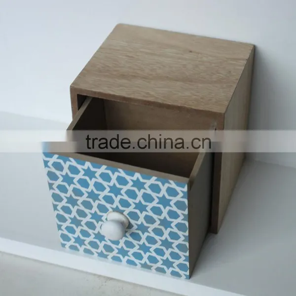 One Mini Wood Chest of Drawers photo-2