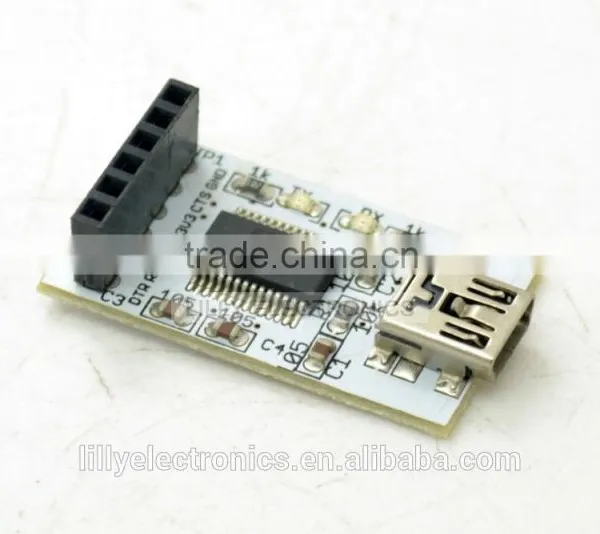 Breakout Board for FTDI FT232RL USB to TTL 5V/3.3V For ARDUINO photo-2