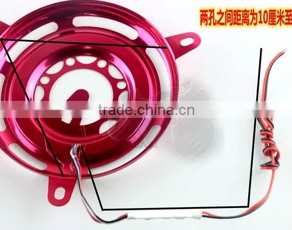 With Led Light CNC Aluminium BWs Fan Guard Cover photo-5