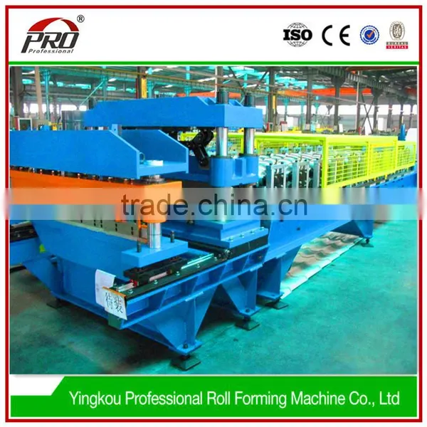 Mosaic Terrazzo Metal Roof Tile Making Machine Price photo-4