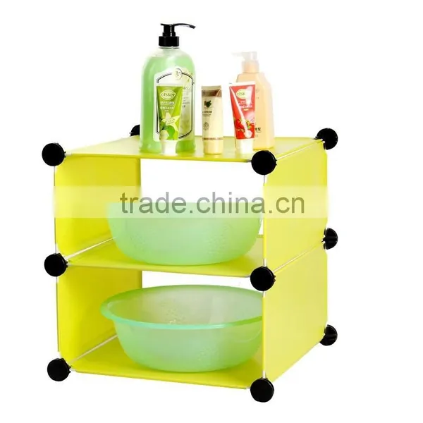 Hot Sale Bathroom Cabinet Plastic Waterproof Storage Cabinet photo-1