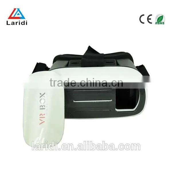 Head Mount Plastic VR BOX 2.0 Version VR Virtual Reality Google Cardboard 3d Glass Tile Game Movie for 3.5" - 6.0" Smart Phone photo-4