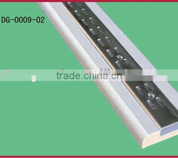 Slotted unistrut strut AA column with wood