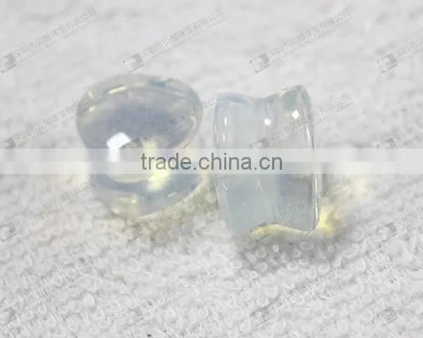 Synthetic Moonstone Ear Plugs Wholesale Ear Plugs photo-6