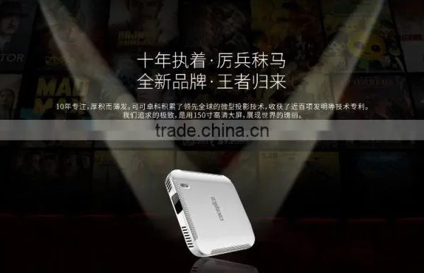 1000:1 Contract Radio 20000 Hours LED Lifetime Wifi Smart Pico Projector photo-6