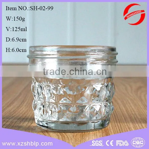 125ml Mini Glass Jar With Metal Screw Top Lid photo-4