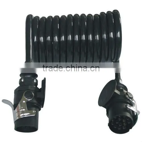ABS EBS Trailer Suzie Coil With 7 Core Electrial Cable photo-3