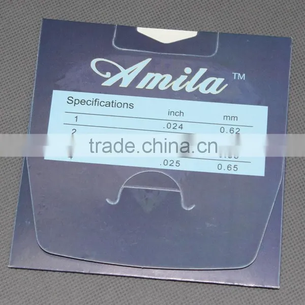 Amola Ukulele Strings Soprano Concert Tenor 21" 23" 26" Ukulele Strings (Paper Box Pack,Black White Clear Choose) photo-5